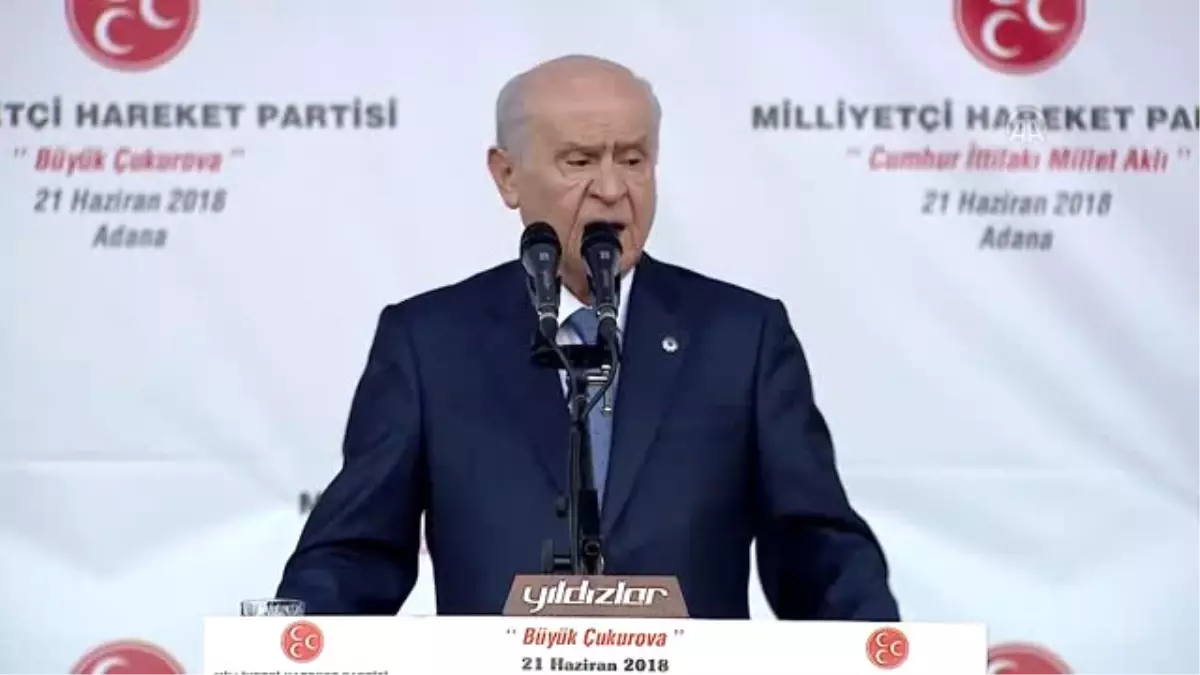 Bahçeli: "Mhp Geleceğin Teminatıdır"