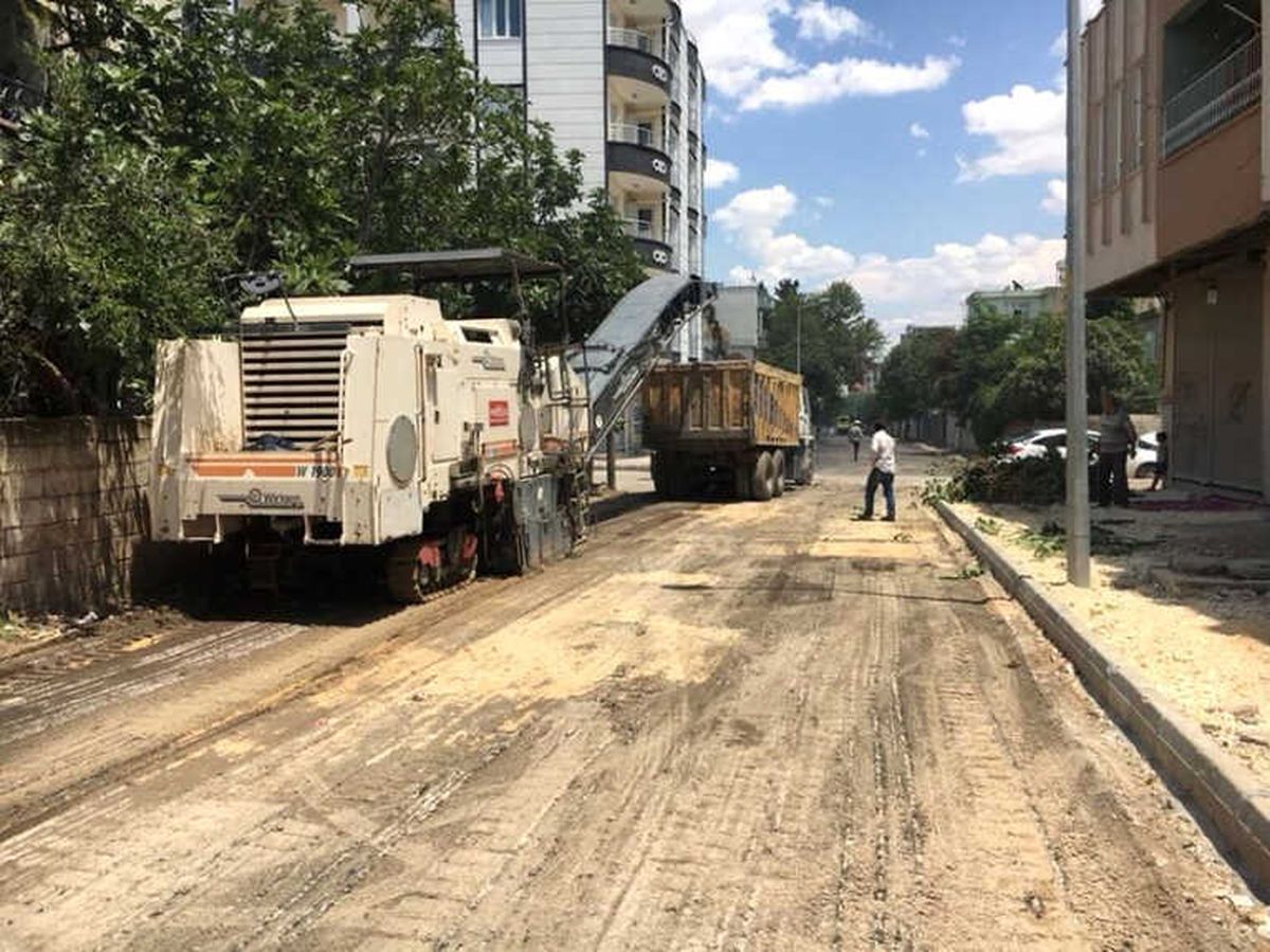 Bahçelievler Mahallesinde Asfalt Öncesi Hazırlık Çalışması Yapıldı