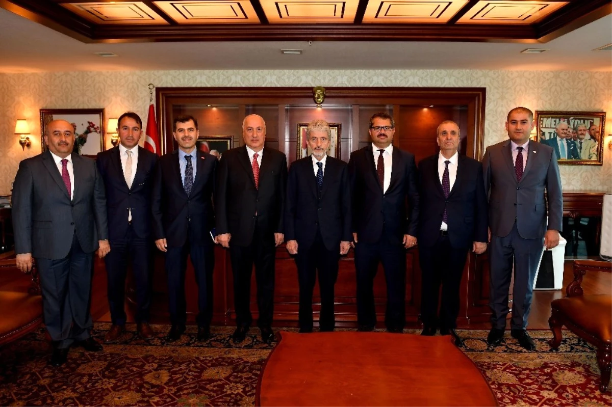 Başkan Tuna\'ya Büyükelçilerden Ziyaret