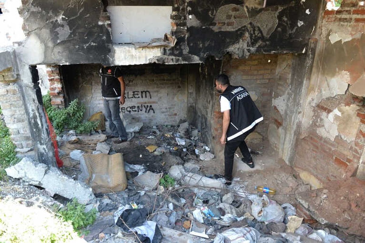 Bin Polis Metruk Binalarda Torbacı Avında
