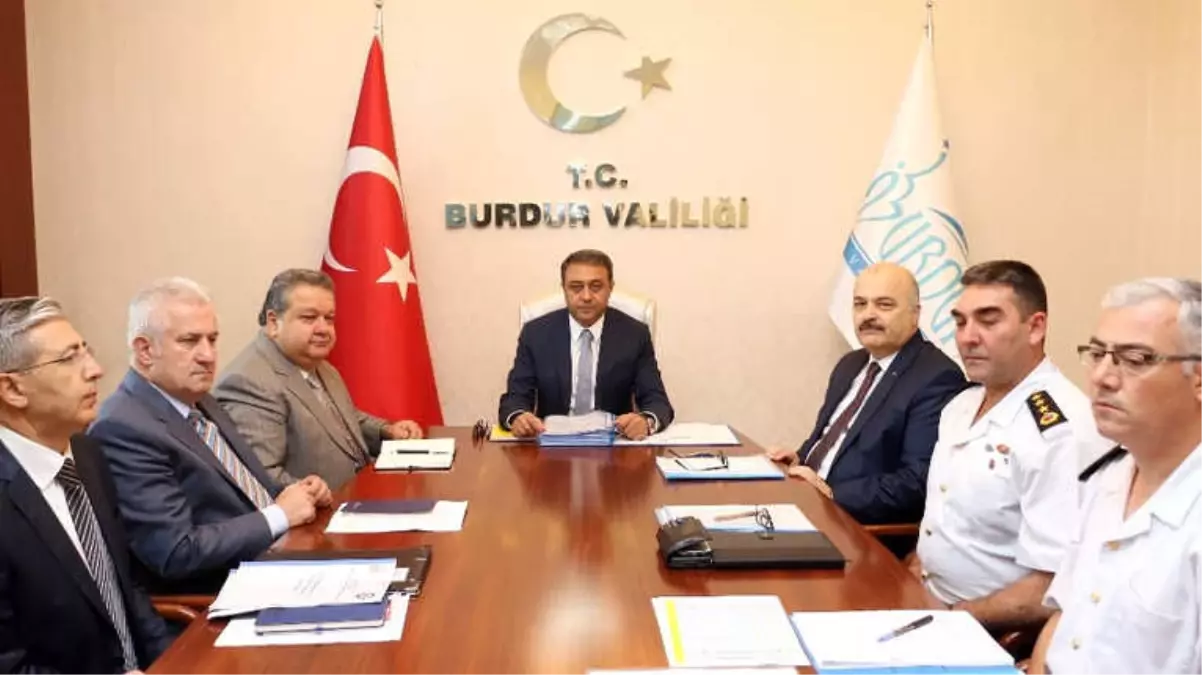 Burdur\'da Seçim Güvenliği Toplantısı