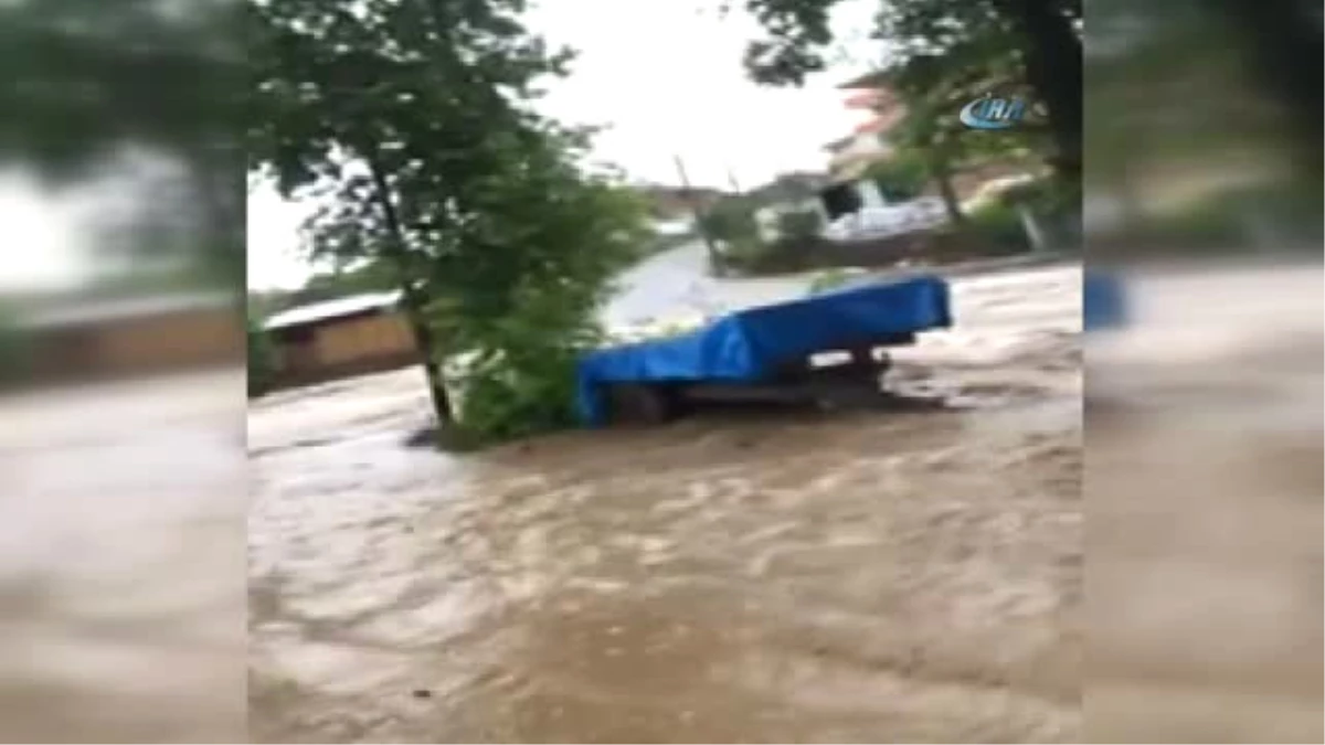 Çan\'da Yaşanan Sel Felaketinden Sonra Çalışmalar Başladı