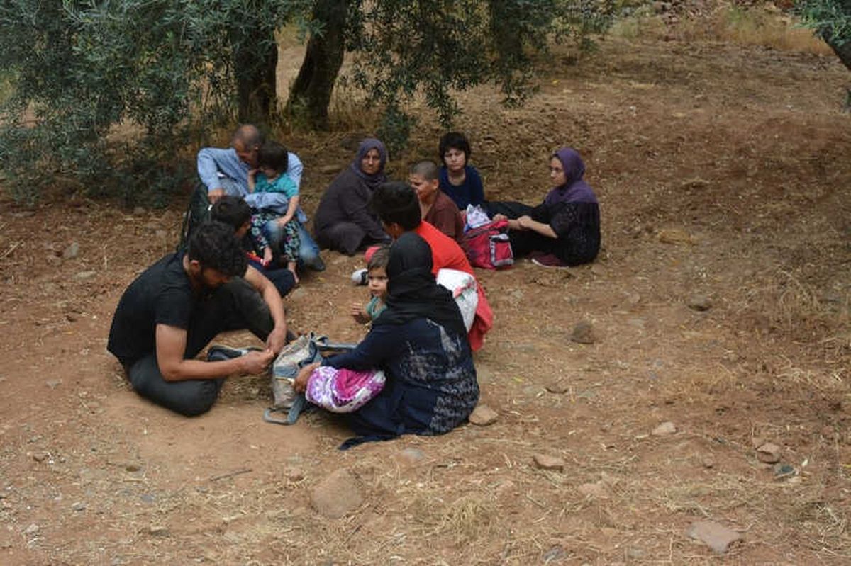 Çanakkale\'de 20 Kaçak Göçmen Yakalandı