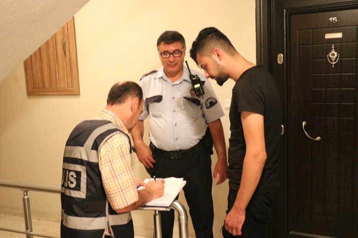 Denizli\'de Apartlara Yönelik Polis Denetimi