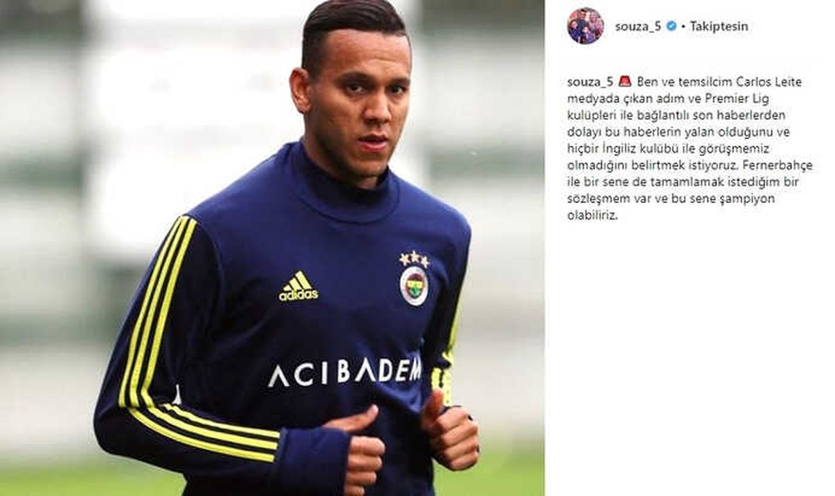 Fenerbahçe\'de Josef de Souza Kalmak İstiyor