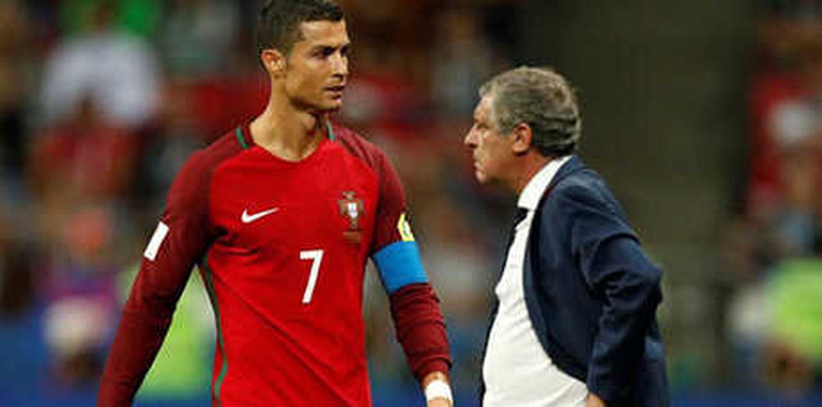 Fernando Santos Ronaldo Sorusuna Sinirlendi
