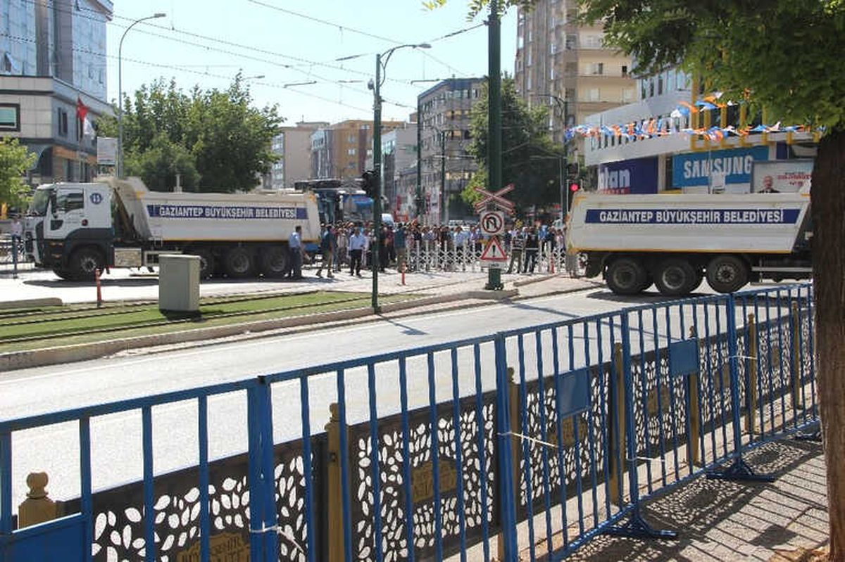 Gaziantep\'te Erdoğan\'ın Mitingi Öncesi Geniş Güvenlik Önlemleri