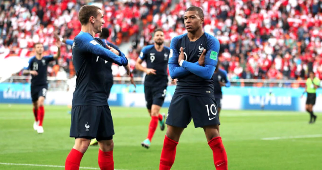 Genç Yıldız Kylian Mbappe, Fransa Futbol Tarihine Geçti