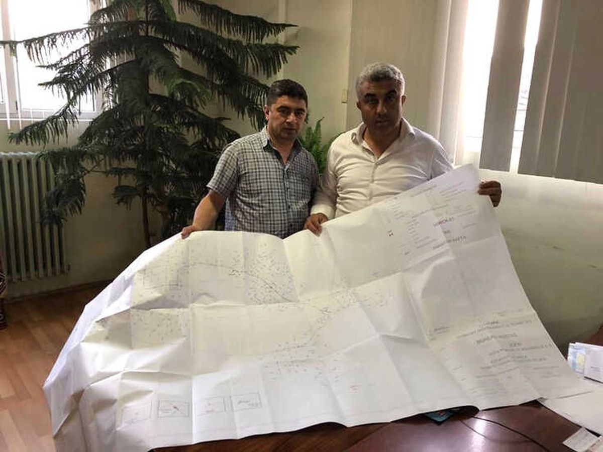 Hisarcık\'ı Doğalgaza Kavuşturma Çalışmaları