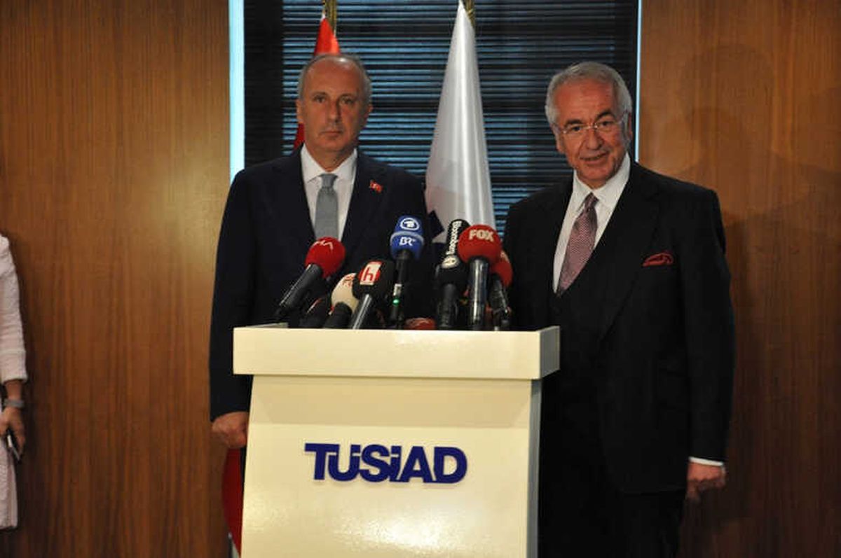 İnce Tüsiad\'ı Ziyaret Etti