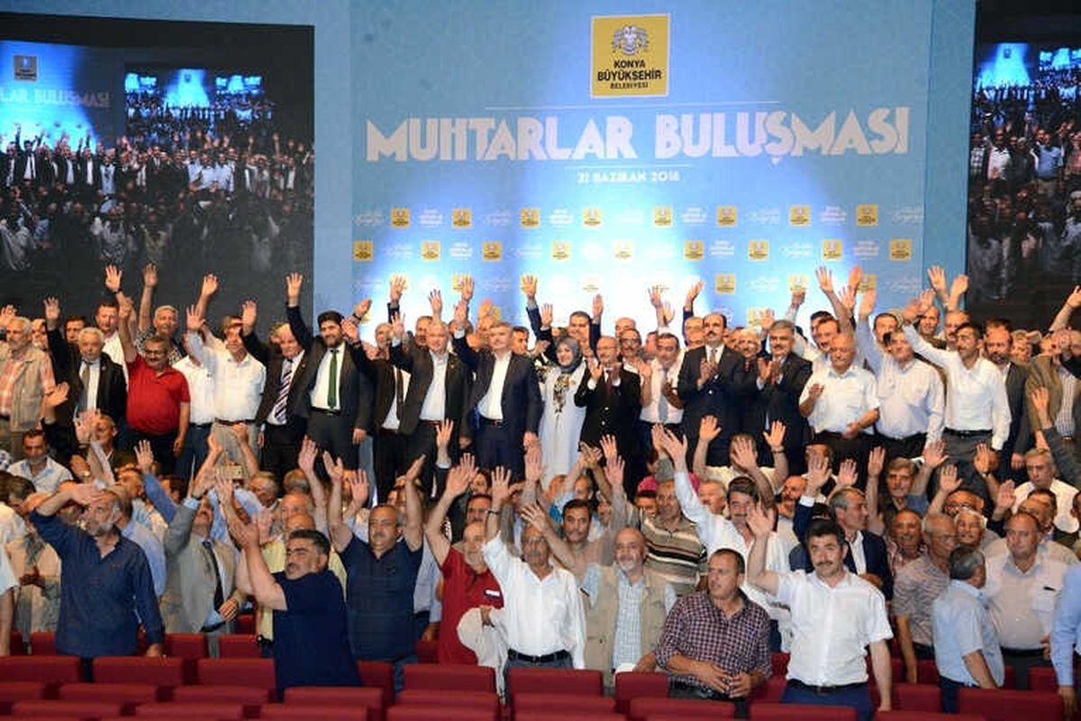 Konya\'da "Muhtarlar Buluşması" Düzenlendi