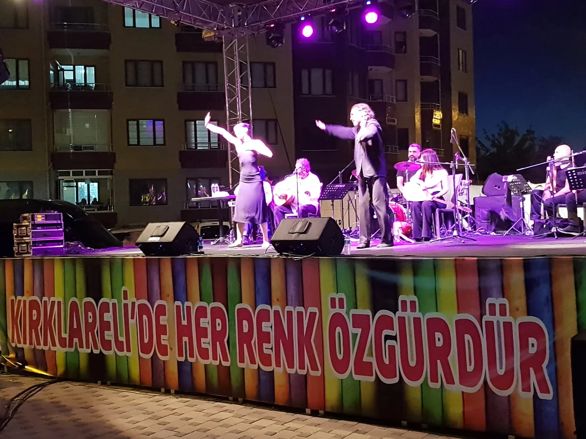 Kültür Sanatın Başkenti Kırklareli\'de Unutulmaz Müzikli Gösteri