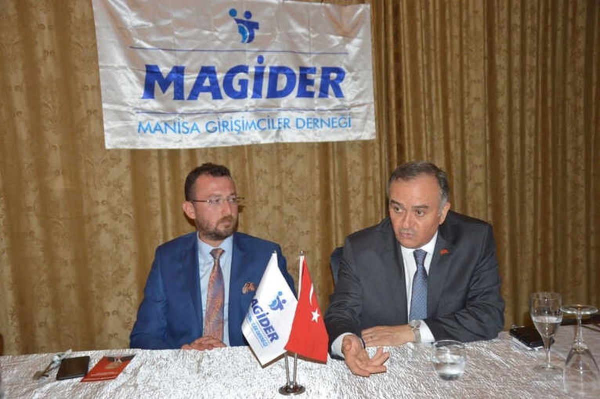 MHP\'li Akçay Magider\'in Konuğu Oldu