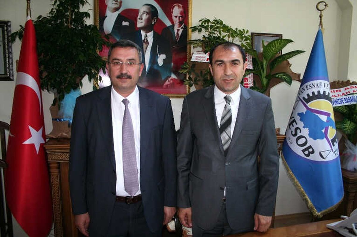 Müdür Göksoy\'dan Başkan Berge\'ye Ziyaret
