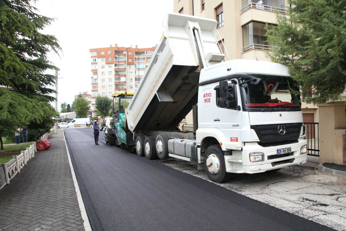 Odunpazarı\'nda Fen İşleri Hız Kesmiyor