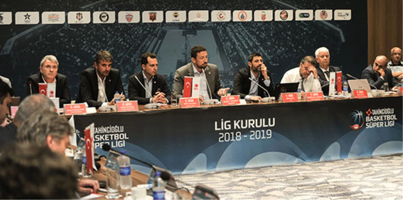 Tahincioğlu Basketbol Süper Ligi Lig Kurulu Toplantısı Yapıldı!