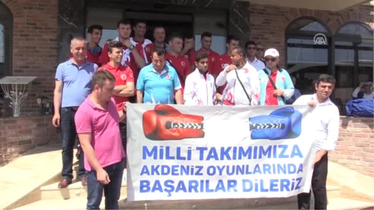 2018 Akdeniz Oyunları - Erkek Milli Boks Takımı Kafilesi İspanya\'ya Gitti - Ordu