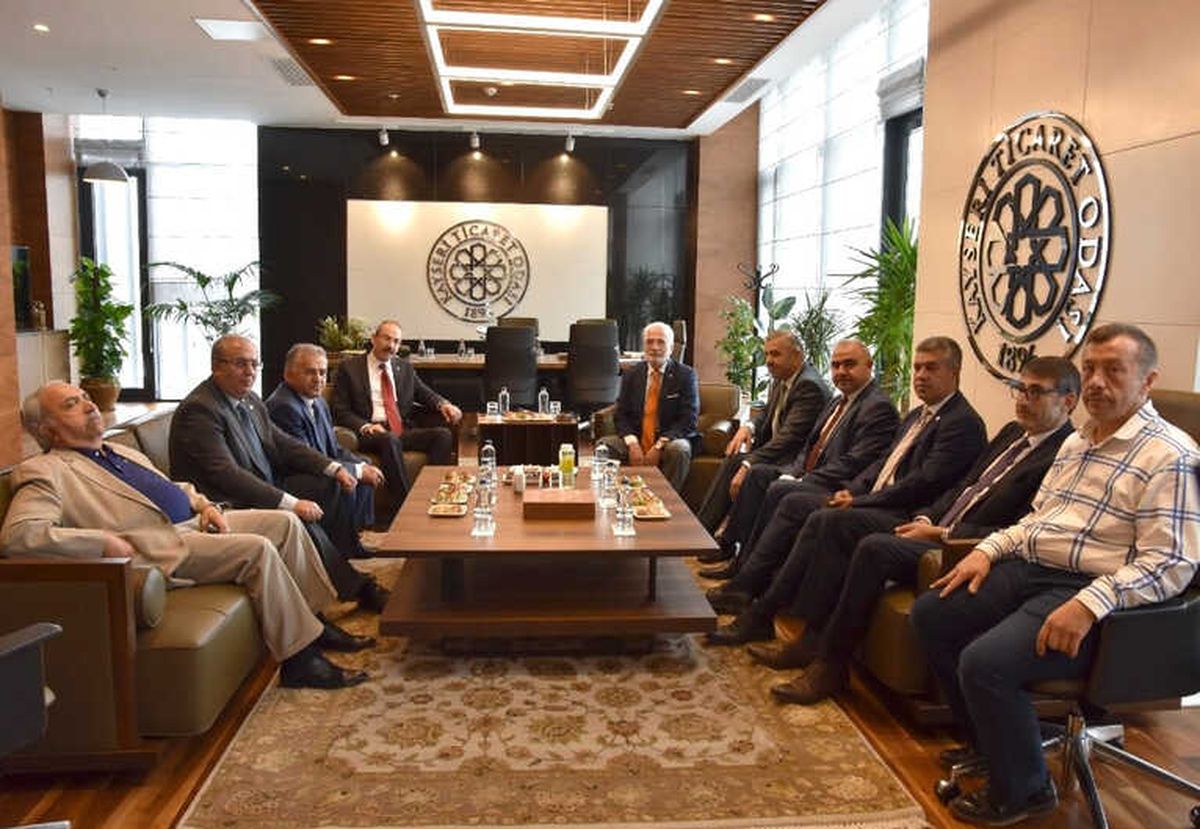 AK Parti Grup Başkan Vekili Mustafa Elitaş, Kto\'yu Ziyaret Etti