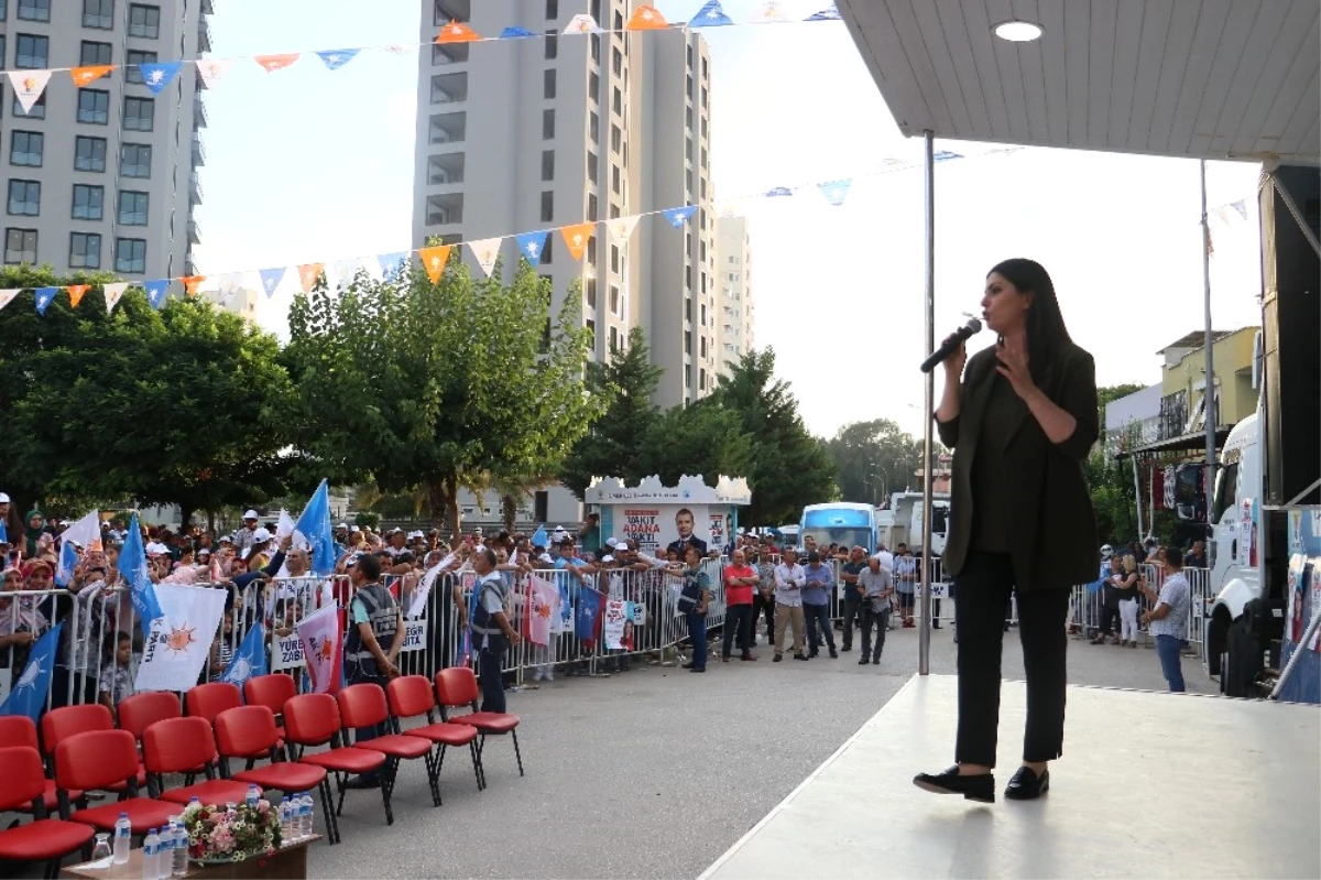 Bakan Çelik ve Bakan Sarıeroğlu Mahalle Mitingde Halka Seslendi