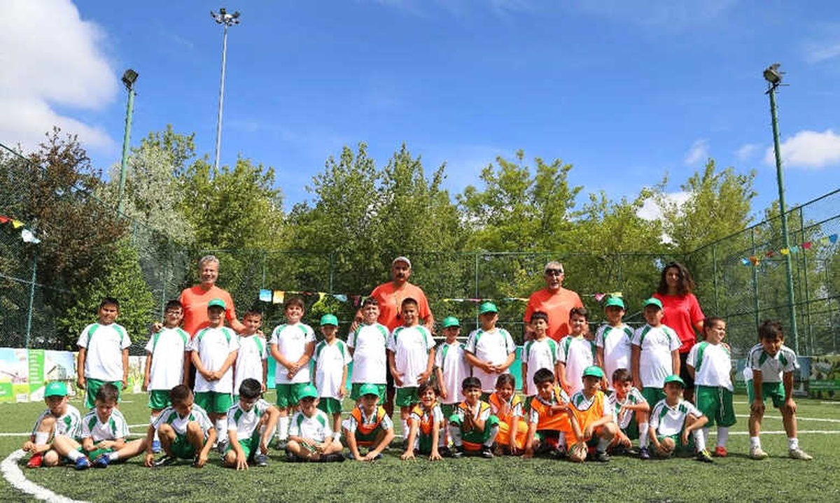 Çankayalı Çocuklar Yaz Spor Okulunda