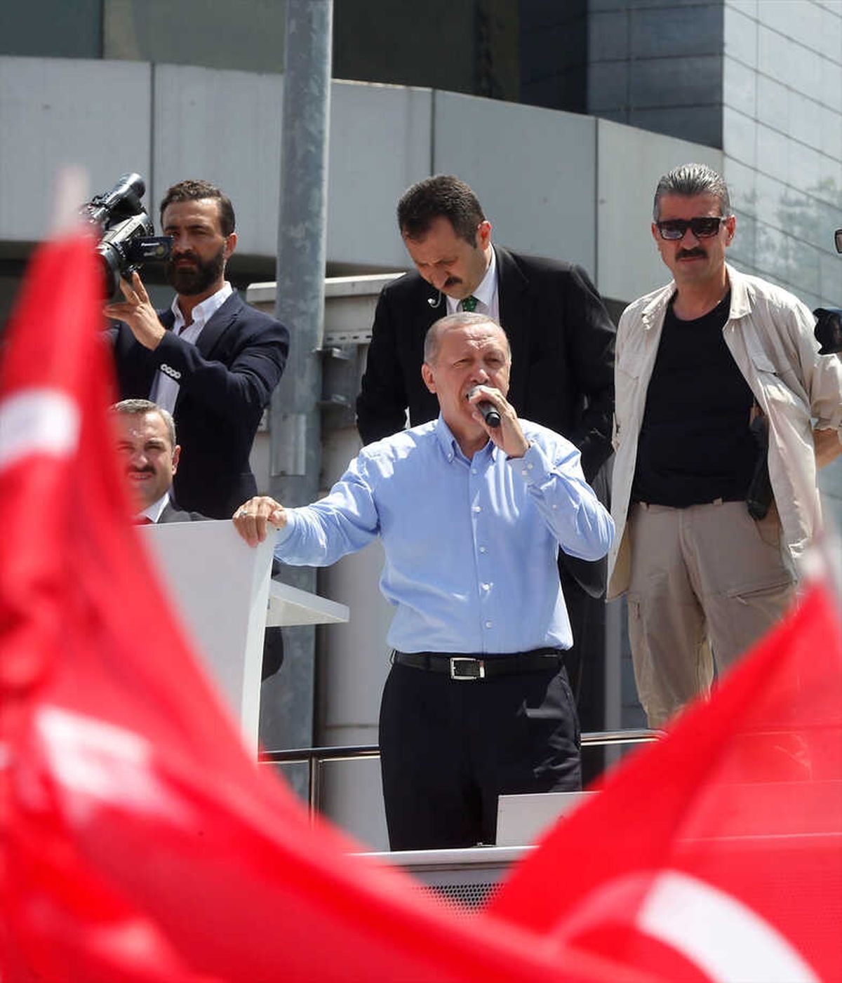 Cumhurbaşkanı Erdoğan, Maltepe\'de Halka Seslendi