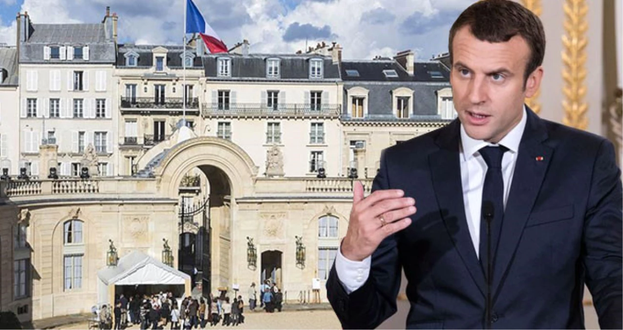 Cumhurbaşkanı Macron\'un Özelleştirme Politikalarına Kızan İşçiler Sarayın Gazını Kesti