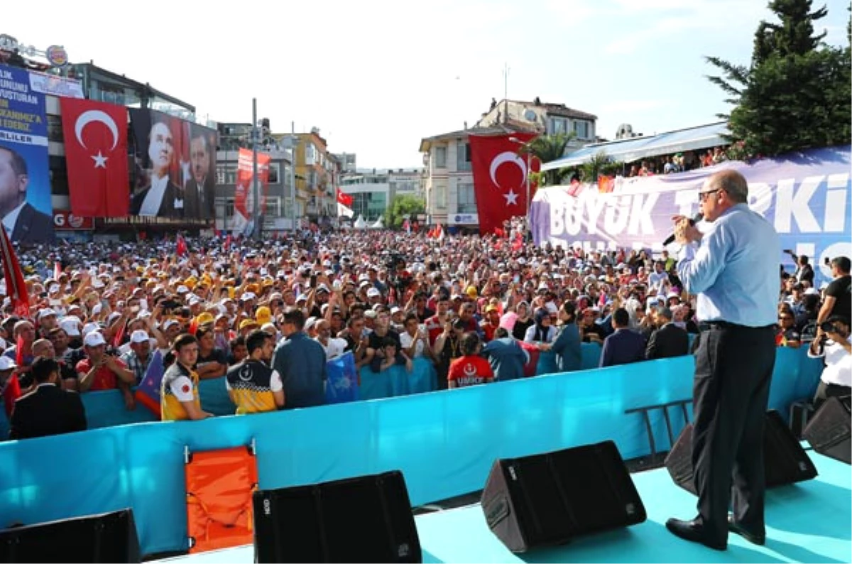 Erdoğan Kürt Seçmene Seslendi: HDP\'nin Arkasında PKK\'nın Olduğunu Bilmiyor musunuz?