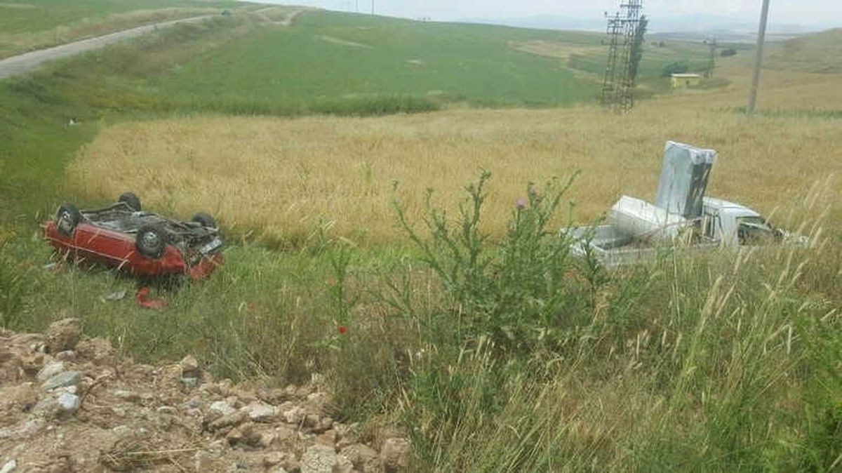 Kaman İlçesinde Trafik Kazası 3 Yaralı