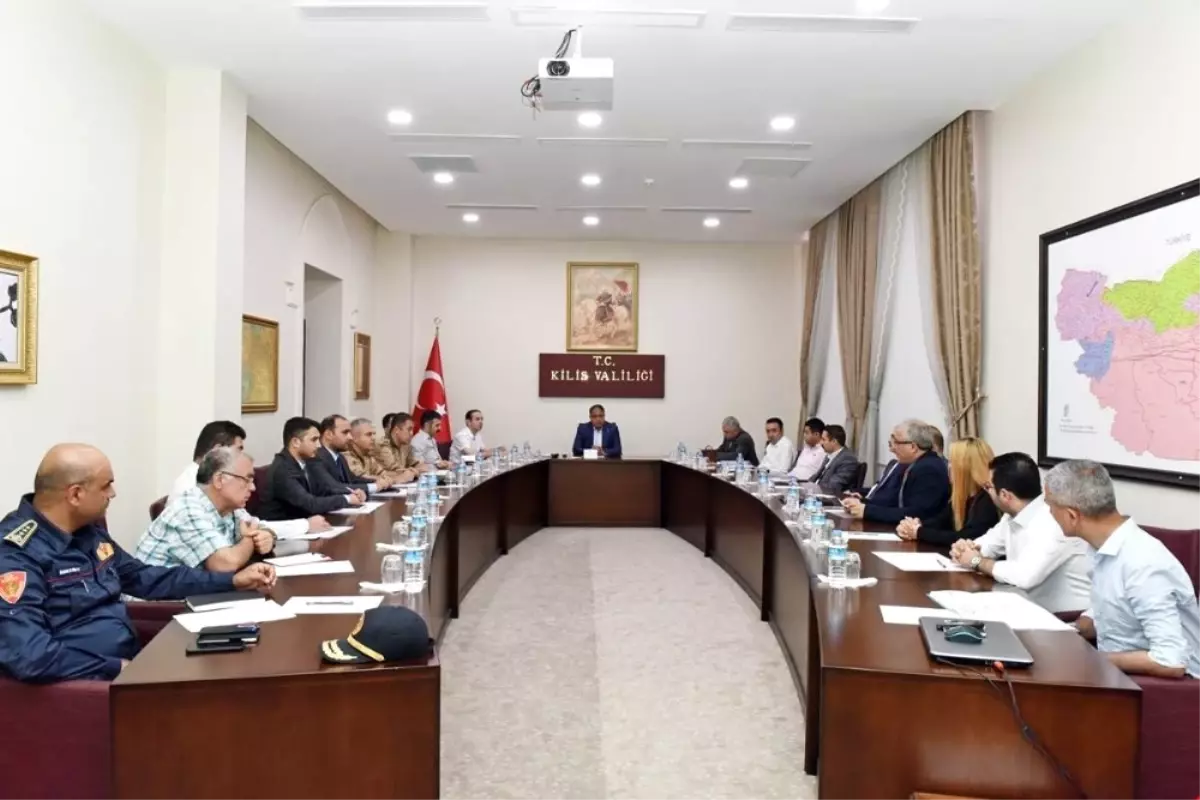 Kilis\'te Seçim Güvenliği Toplantısı