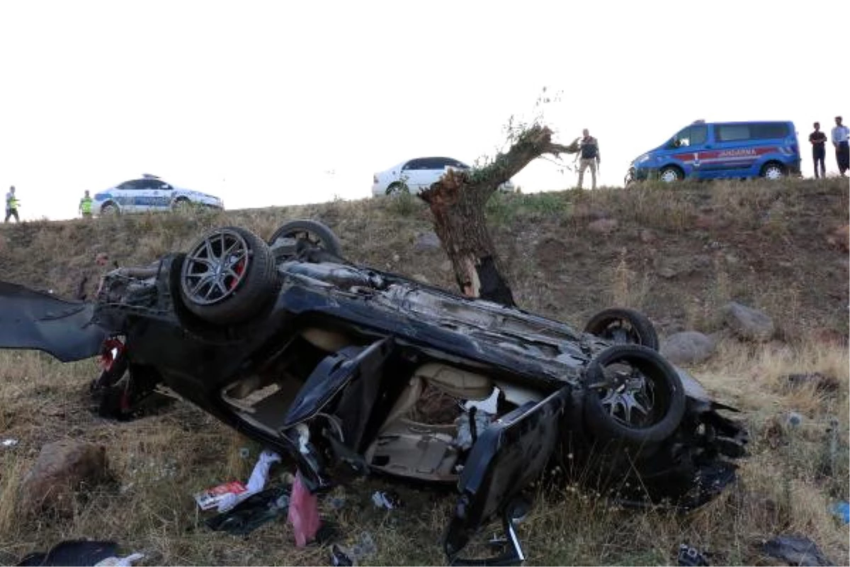 Otomobil Şarampole Devrildi: 1 Ölü, 5 Yaralı