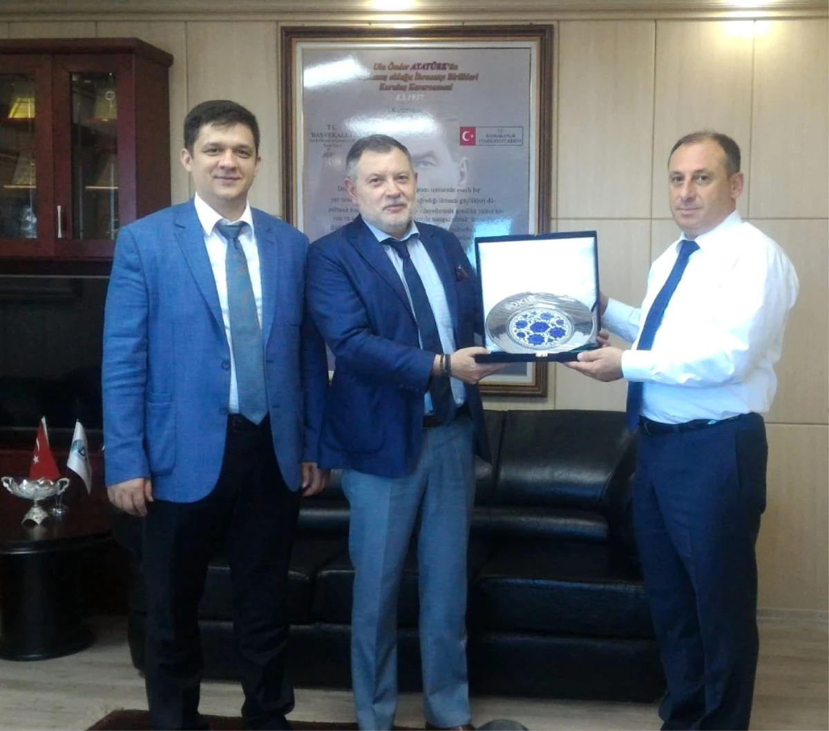 Rusya\'nın Trabzon Başkonsolosu\'ndan Dkib\'e Ziyaret