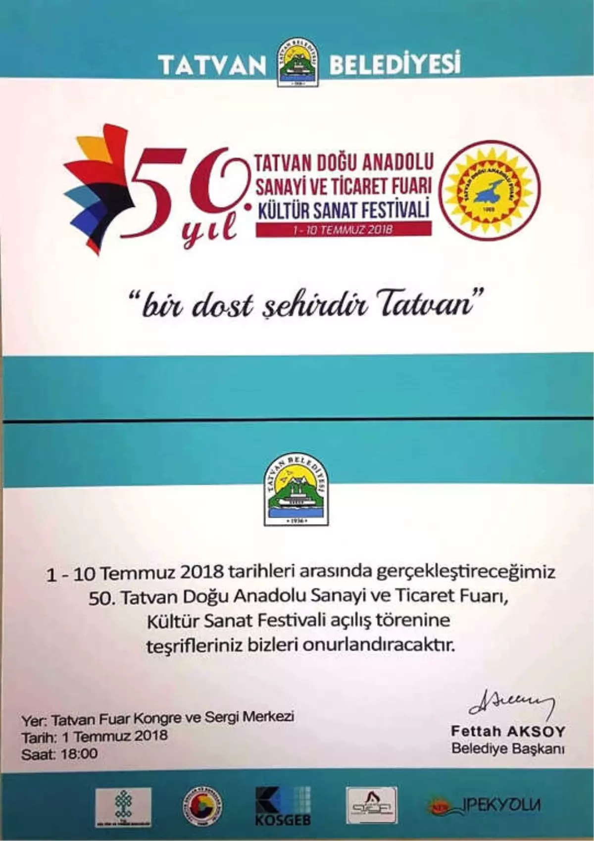 Tatvan, Doğu Anadolu Fuarına Hazırlanıyor