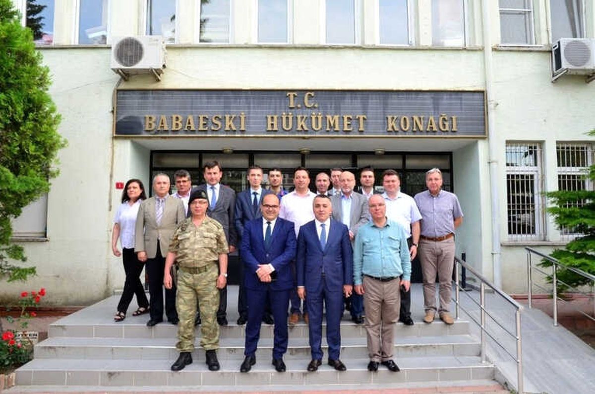 Vali Bilgin, Babaeski\'de Vatandaşlarla Buluştu