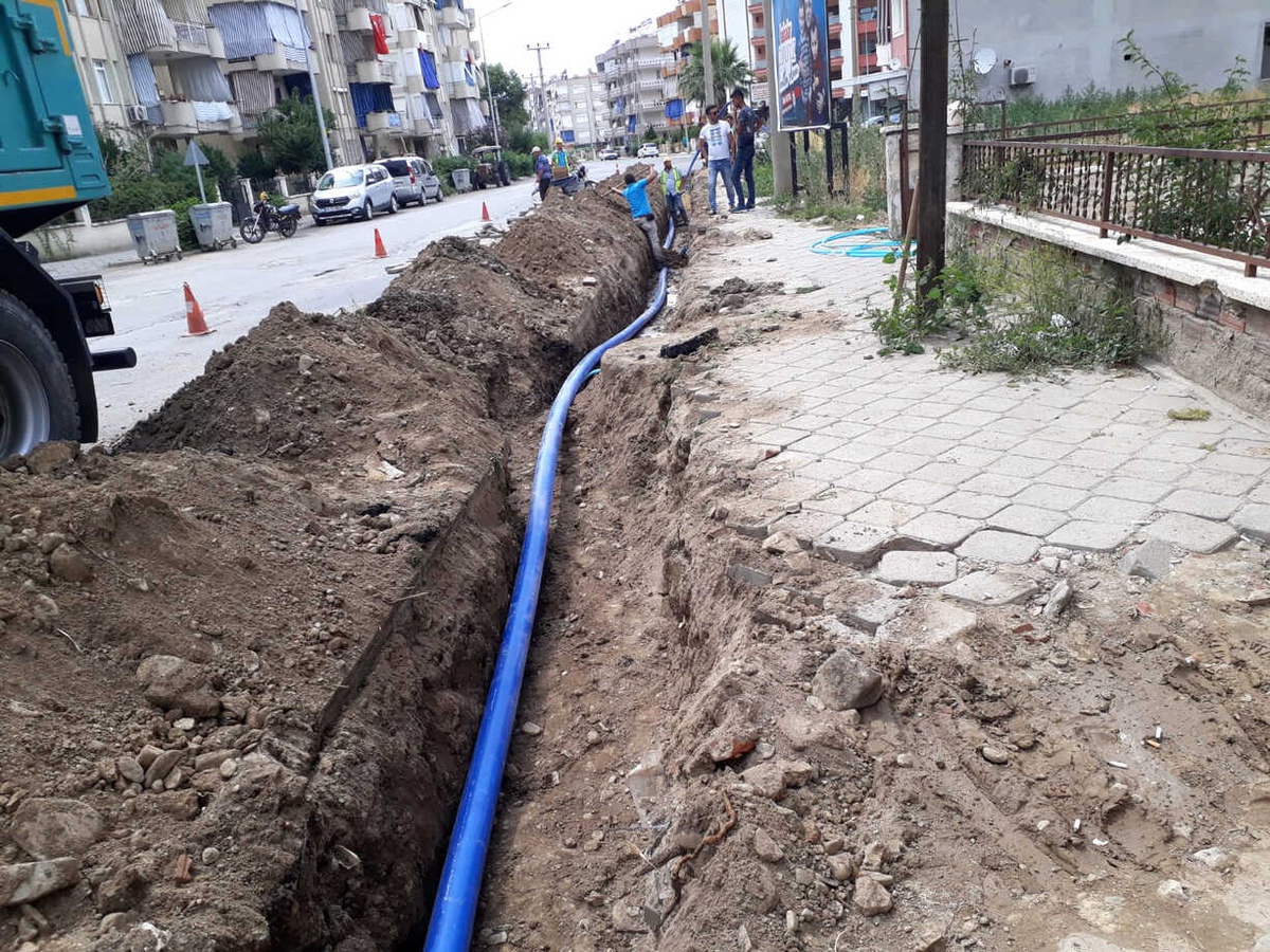 Yörük Mahallesi\'nin İçme Suyu Hattı Yenileniyor
