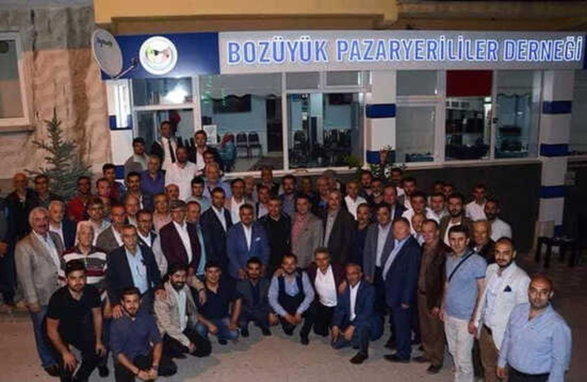 Başkan Yalçın, Pazaryerililerle Bir Araya Geldi