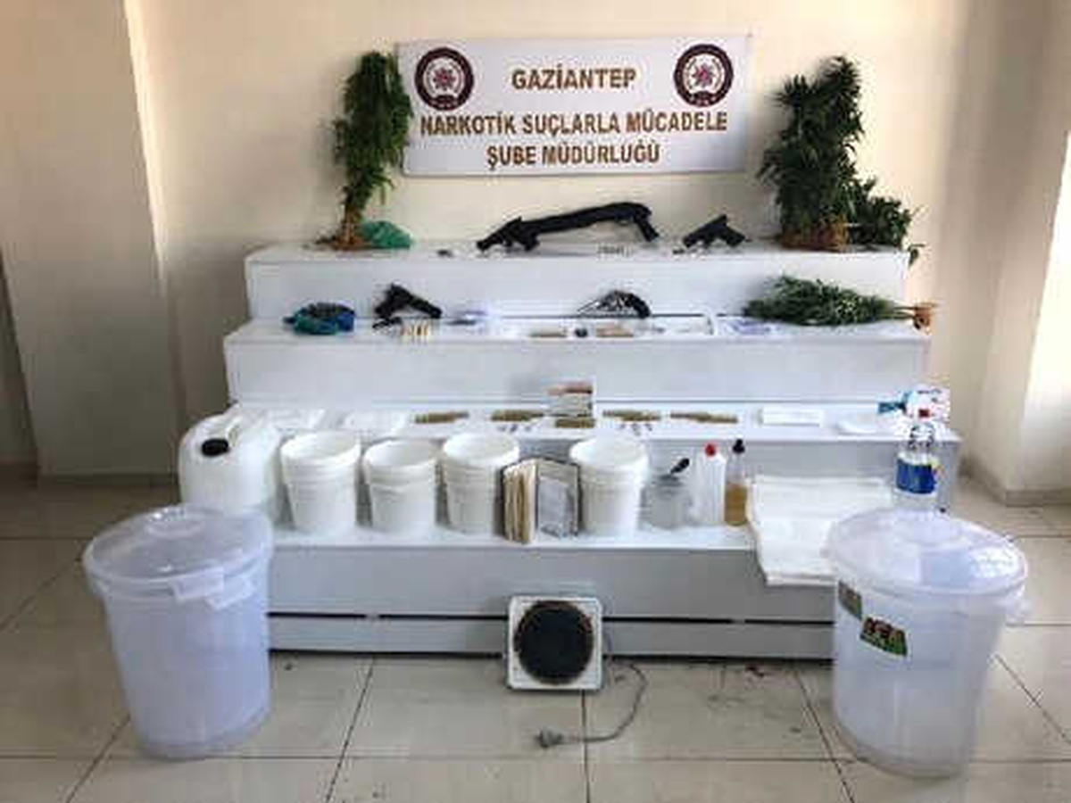 Gaziantep\'te Uyuşturucu Operasyonu: 23 Gözaltı