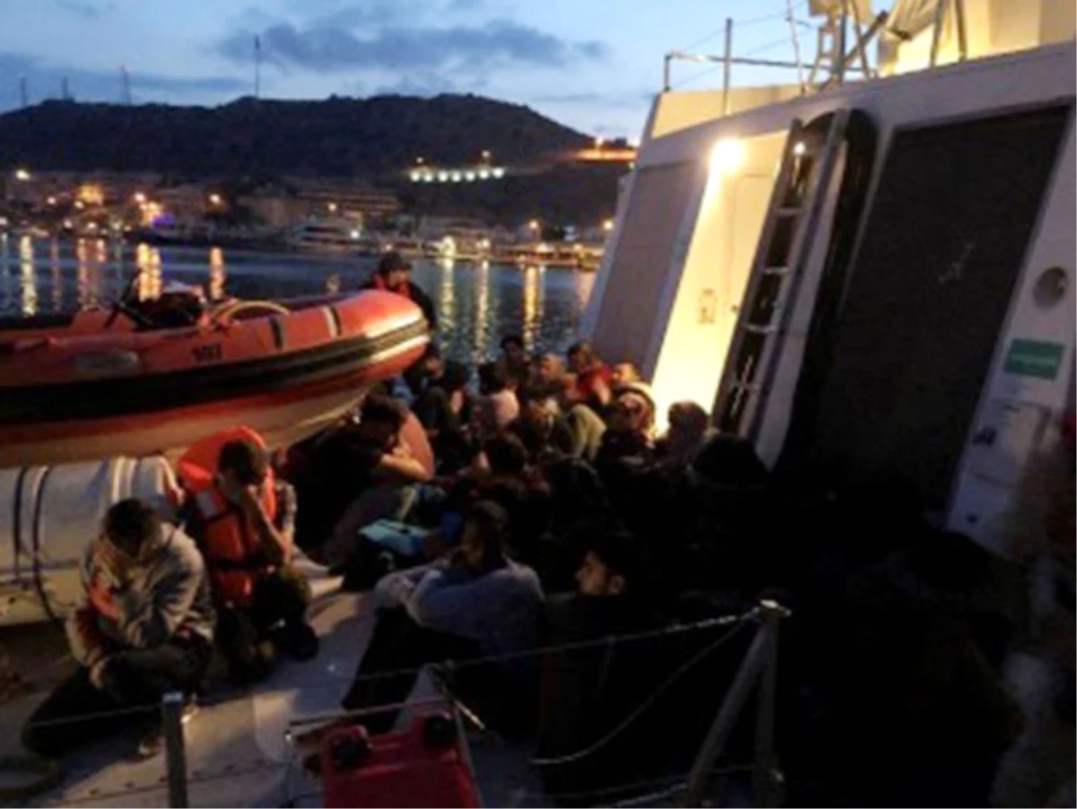 İzmir\'de 132 Göçmen Yakalandı