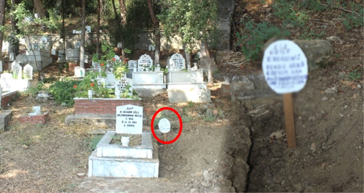 Antalya\'da Şoke Eden Olay! Mezar Taşını Söküp Yanına "Bu İş Bitmedi" Yazılı Tabela Diktiler