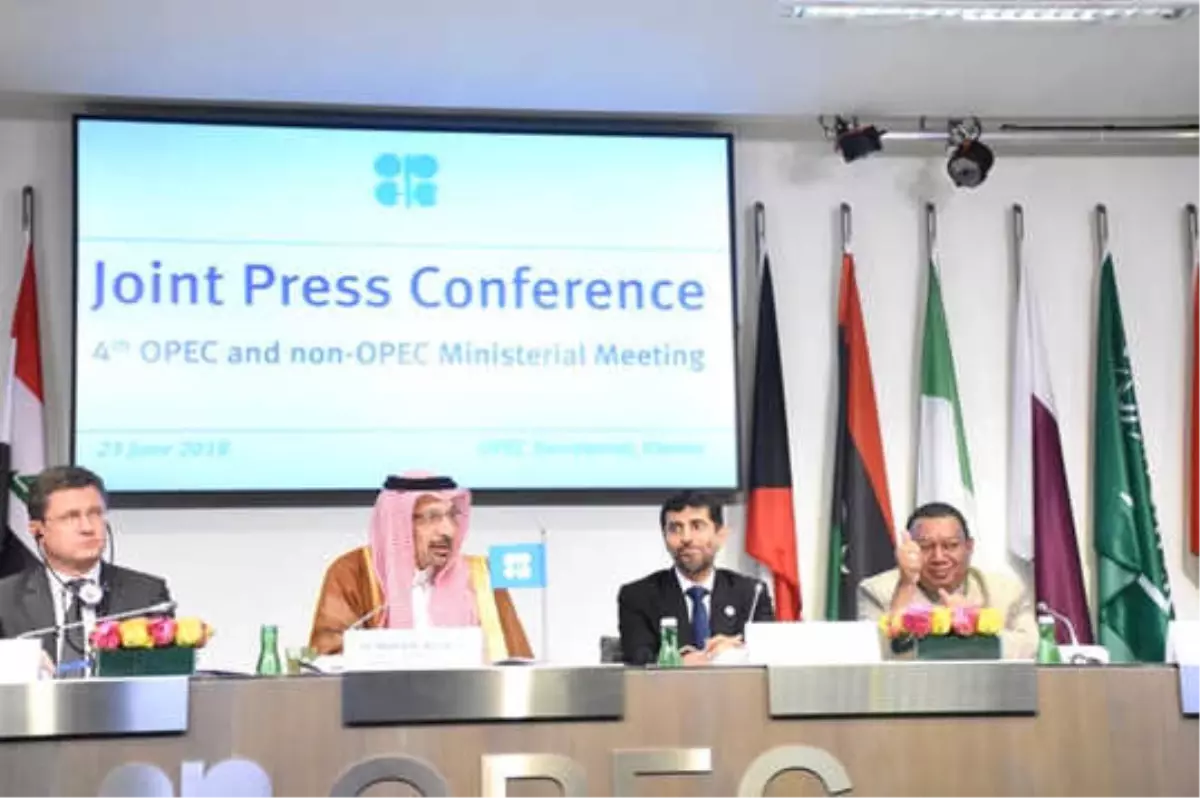 Opec Toplantısında Uzlaşma Sağlandı