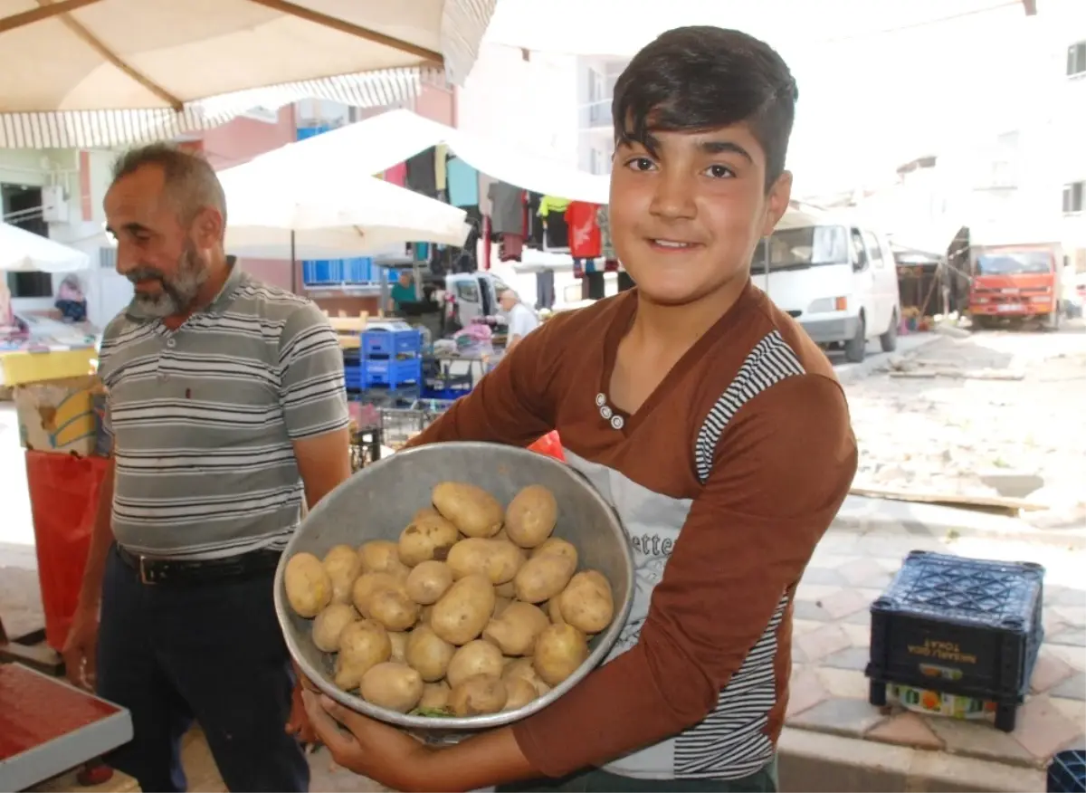 Tokat\'ta Patates 2 Lira, Soğan 3 Liradan Satılıyor