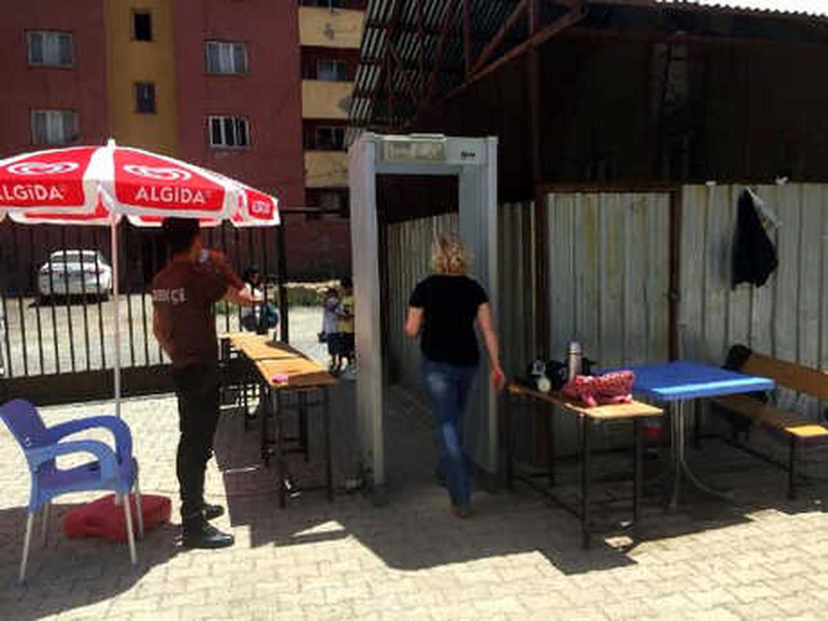 Beytüşşebap\'ta X-Ray\'lı Seçim Güvenliği