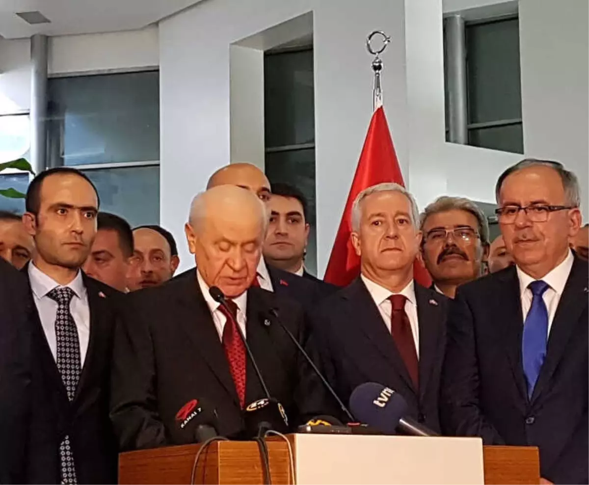 MHP Lideri Bahçeli: "Türk Milleti MHP\'yi Kilit Partisi Yapmış"