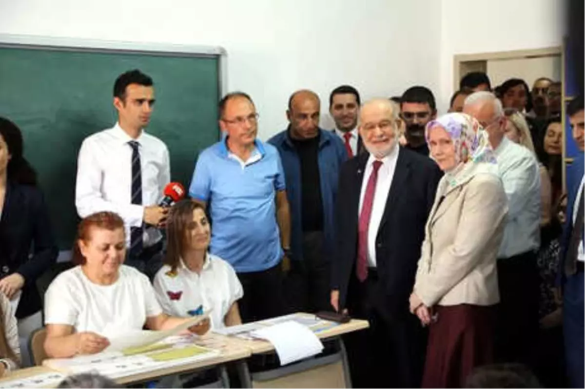 Saadet Partisi Lideri Karamollaoğlu Oyunu Kullandı