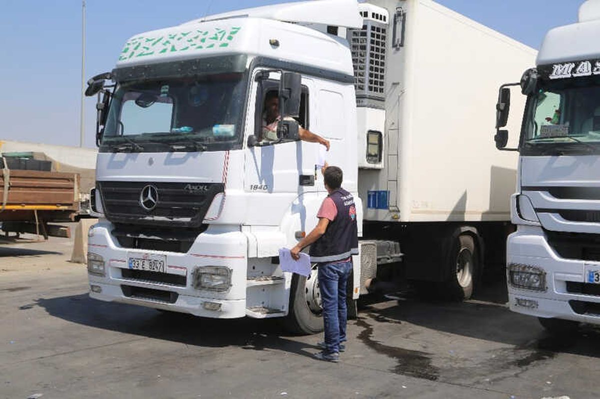 Tır Şoförleri Oy Kullanamadı