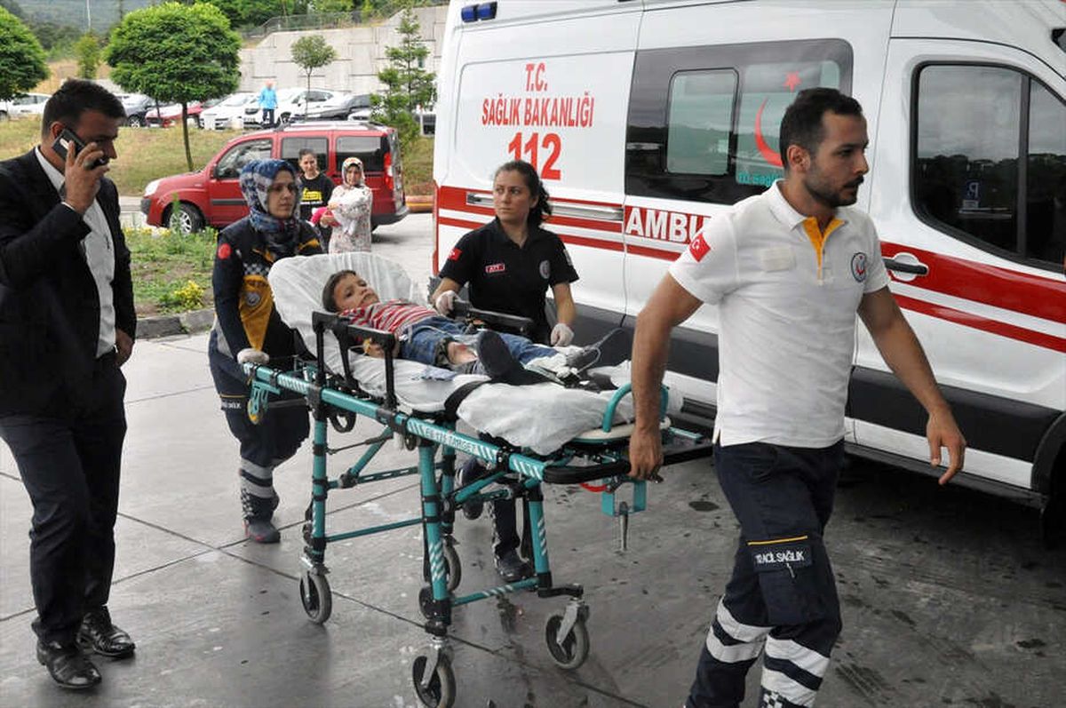 Zonguldak\'ta Tarım Aracı Devrildi
