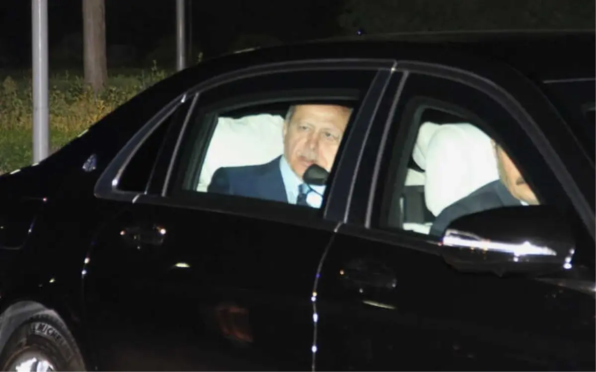 Cumhurbaşkanı Erdoğan Ankara\'ya Geldi