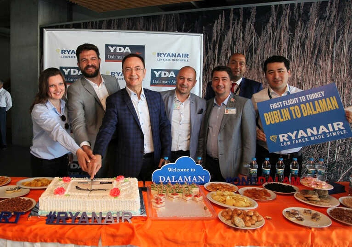 Dalaman\'a Yeni Bir Sefer Daha, Ryanair Dalaman Seferleri Başladı