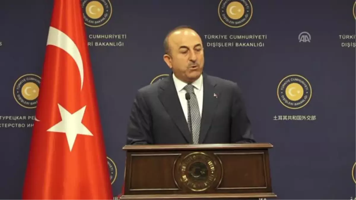 Dışişleri Bakanı Çavuşoğlu: "Türkiye\'nin Sorumluluğu Sadece Türkiye\'nin Misak-ı Milli Sınırlarıyla...