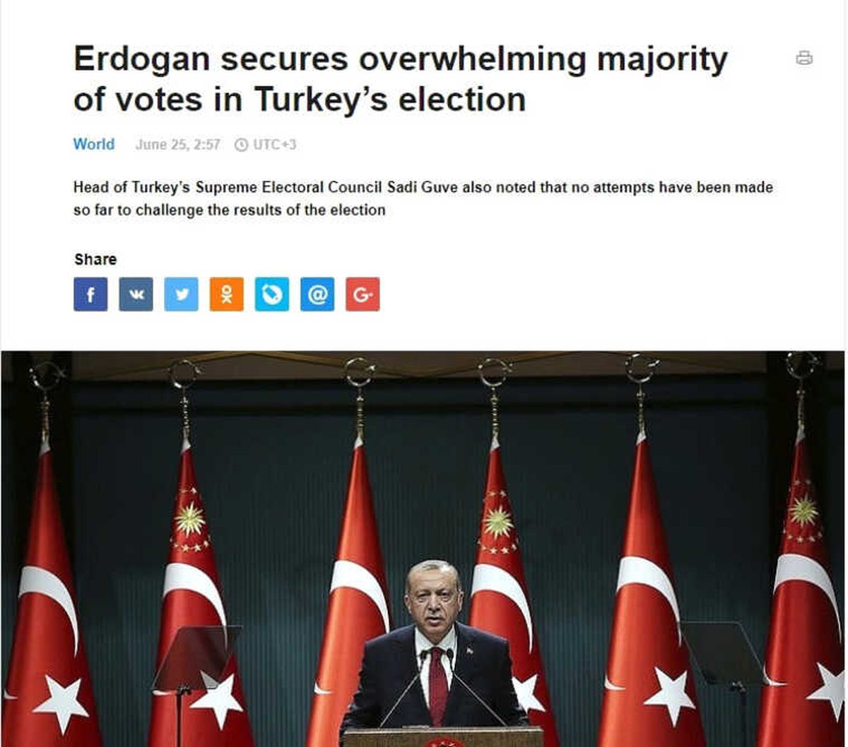 Dünya Basınında Türkiye Seçimleri