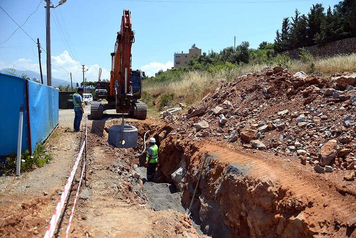 Gazipaşa\'nın Altyapı Eksikliği Tamamlanıyor